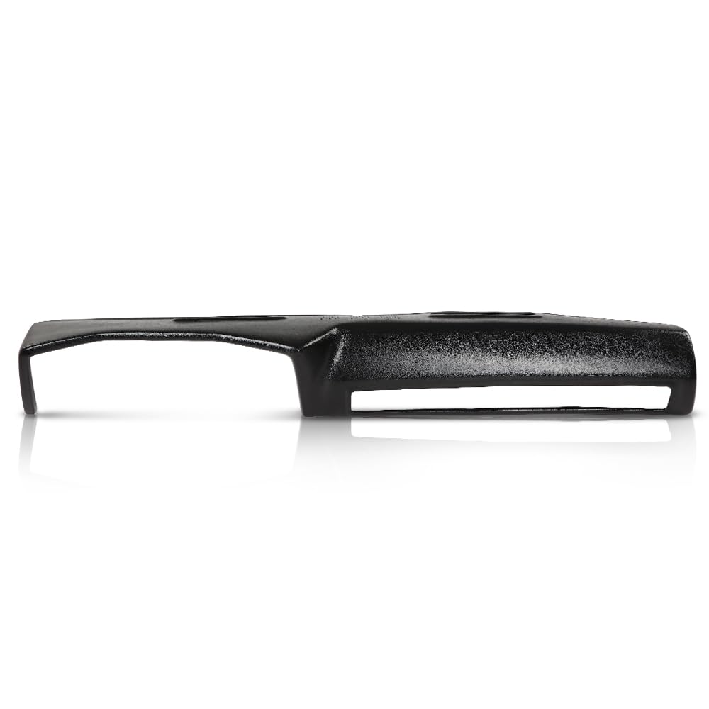 G-PLUS Dashboard Dash Cover Compatible with Chevy GMC Trucks 1973-1980 Black ABS Plastic