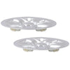 G-PLUS 17 inch Hubcap Wheel Covers for Cars, 2pcs Wheel Chrome Skin Hub Cap Covers Compatible with Toyota RAV4 2006-2011, Toyota RAV4 2012 (Gasoline)