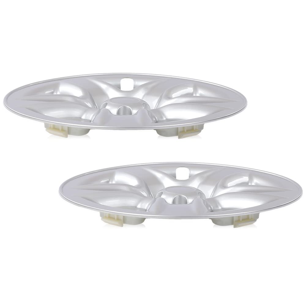 G-PLUS 17 inch Hubcap Wheel Covers for Cars, 2pcs Wheel Chrome Skin Hub Cap Covers Compatible with Toyota RAV4 2006-2011, Toyota RAV4 2012 (Gasoline)