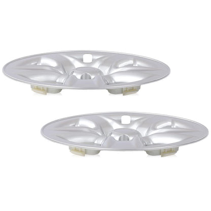 G-PLUS 17 inch Hubcap Wheel Covers for Cars, 2pcs Wheel Chrome Skin Hub Cap Covers Compatible with Toyota RAV4 2006-2011, Toyota RAV4 2012 (Gasoline)