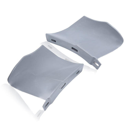 G-PLUS Rear Bumper Quarter Panel Fillers Kit Compatible With Chevy Caprice/Impala 1986-1990 ABS Plastic- Primed,Grey