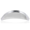 G-PLUS Headlight Headlamp Visors Pair 7" Heavy Duty Chrome Shields Trim Caps