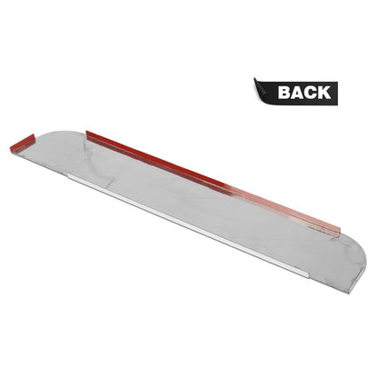 G-PLUS Chop Top Door Trim Stainless Steel 5" Drop Polished Fits Kenworth T600, T660, T800 & W900 Trucks/Fit Daylight & Non-Daylight Doors