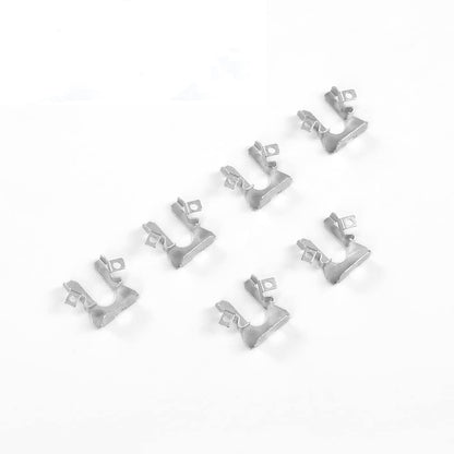 G-PLUS Headlight Retaining Clips Compatible with 1992-1996 Ford F150 F250 F350 Bronco Crown Victoria,Headlight Mount Tab Repair Kit 6Pcs