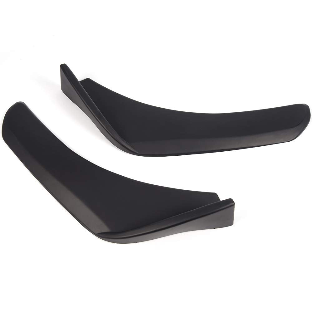 G-PLUS Replacement for Universal Front Bumper Lip Splitter Diffuser Spoiler Canard Deflector Polypropylene 2PC
