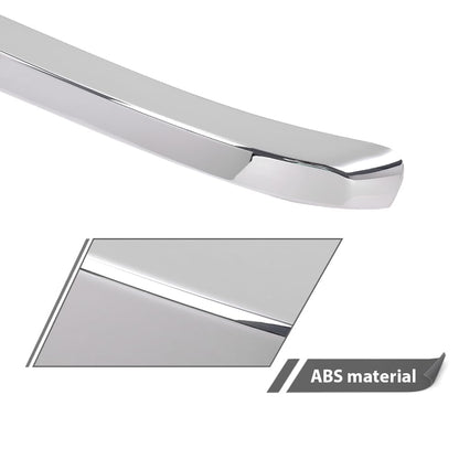 G-PLUS Hood Molding Trim Moulding Chrome Compatible with Chevy Silverado 2500 HD 3500 HD 2011 2012 2013 2014 20963700, GM1235124 Grille Inserts
