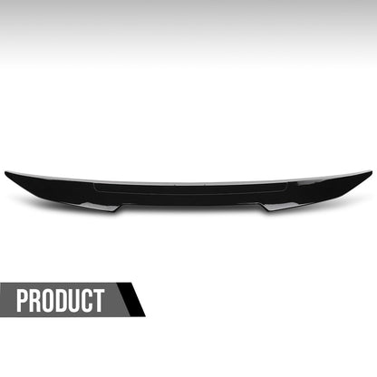 G-PLUS Rear Trunk Spoiler Wing Compatible with BMW 4 Series G22 2 Door Coupe 2021-2025 Not Fit G23 Convertible & G26 Gran Coupe Models/2 Door Convertible Or 4 Door Gran Coupe Models Glossy Black