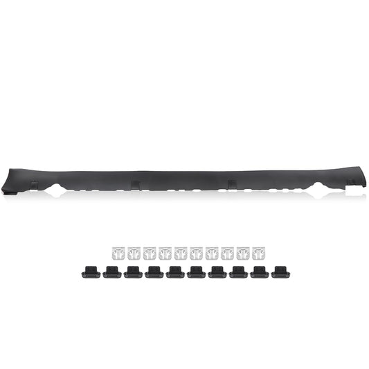G-PLUS Right Door Side Skirt Molding Rocker Lower Cover Trim Compatible with Tesla Model 3 2017 2018 2019 2020 2021 2022 1089829-00-D 1089831-00-D Black