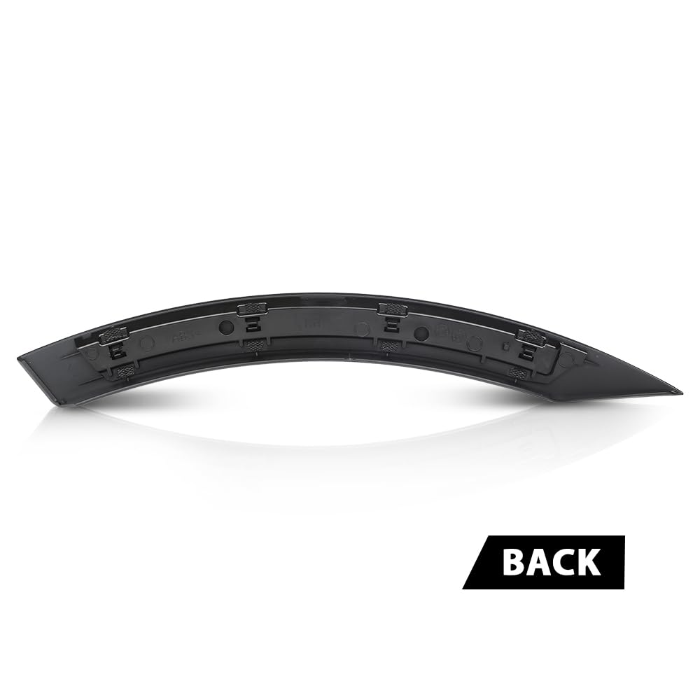 G-PLUS Rear Right Wheel Front Arch Door Molding Compatible with Land Rover Discovery 5 2017-2023 LR117003, LR117001
