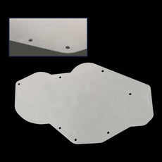 G-PLUS A/C Heater Delete Panel Plate Compatible with Camaro Firebird 1982-1992 Side View