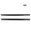 G-PLUS Door Sill Scuff Plate Protector Pair Set LH & RH Sides Compatible with 1992-2011 Ford Ranger F57Z1013208A Black
