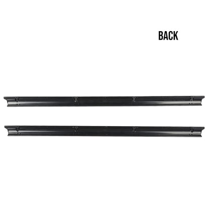 G-PLUS Door Sill Scuff Plate Protector Pair Set LH & RH Sides Compatible with 1992-2011 Ford Ranger F57Z1013208A Black