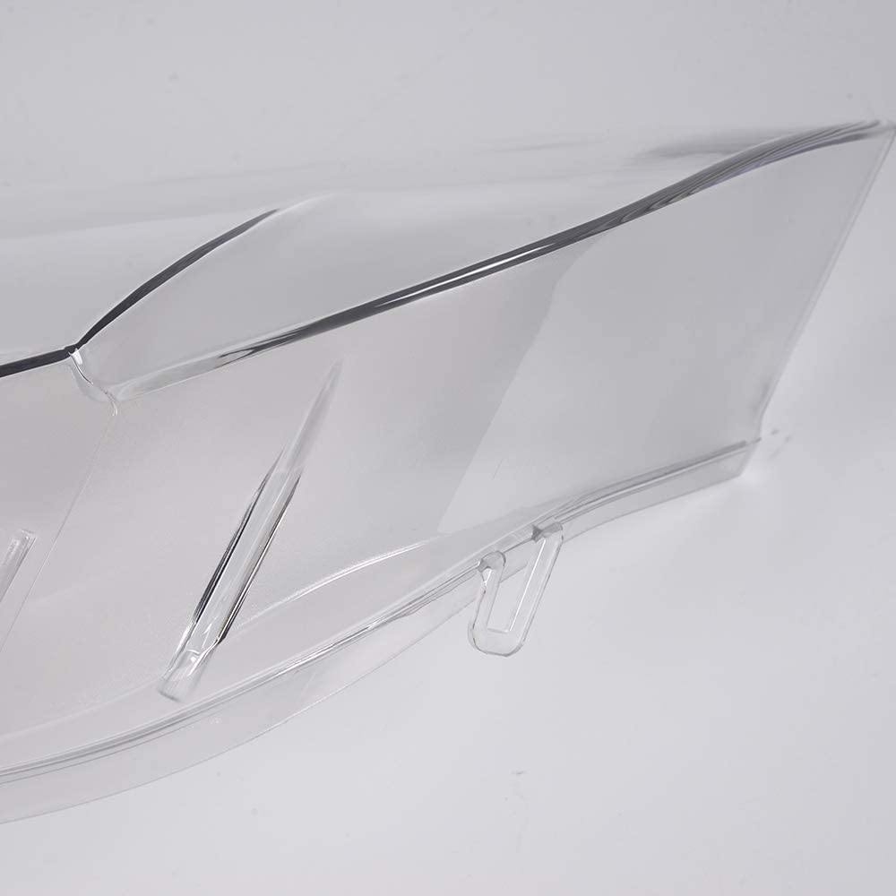 G-PLUS Headlight Headlamp Lense Clear Lens Cover Replacement For 2007-2012 BMW X5 E70 4 Door 1 Pair