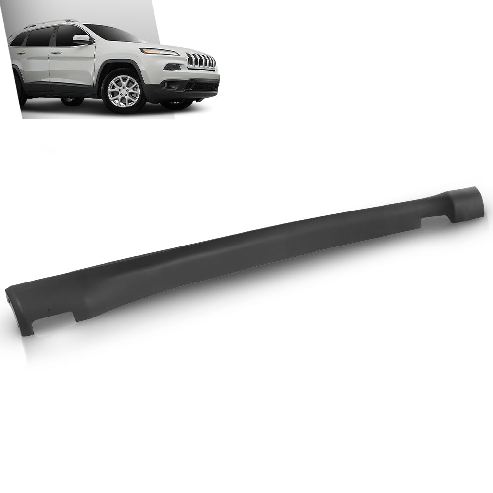 G-PLUS Skirt Rocker Molding Panel Passenger Right Side Compatible with Jeep Cherokee 2014-2022 Black 1YW36RXFAI