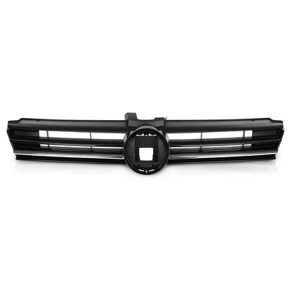 G-PLUS Front Grille Grill Compatible with Volkswagen Golf 2018-2020 5GM853651AFZLL, VW1200176 Black