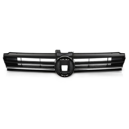 G-PLUS Front Grille Grill Compatible with Volkswagen Golf 2018-2020 5GM853651AFZLL, VW1200176 Black