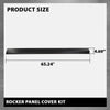 G-PLUS Rocker Panel Cover Kit Compatible with Ford Ranger Extended Cab 1993-2011