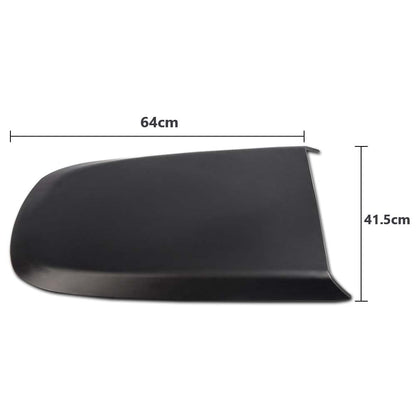G-PLUS Front Air Vent Hood Scoops Compatible with Ford Mustang GT V8 2005 2006 2007 2008 2009 Racing Style, Black