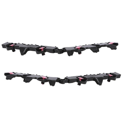 G-PLUS Rear Left and Right Side Bumper Bracket Set Compatible with 2019-2023 Nissan Altima (submodel: Platinum, S, SL, SR, SV)