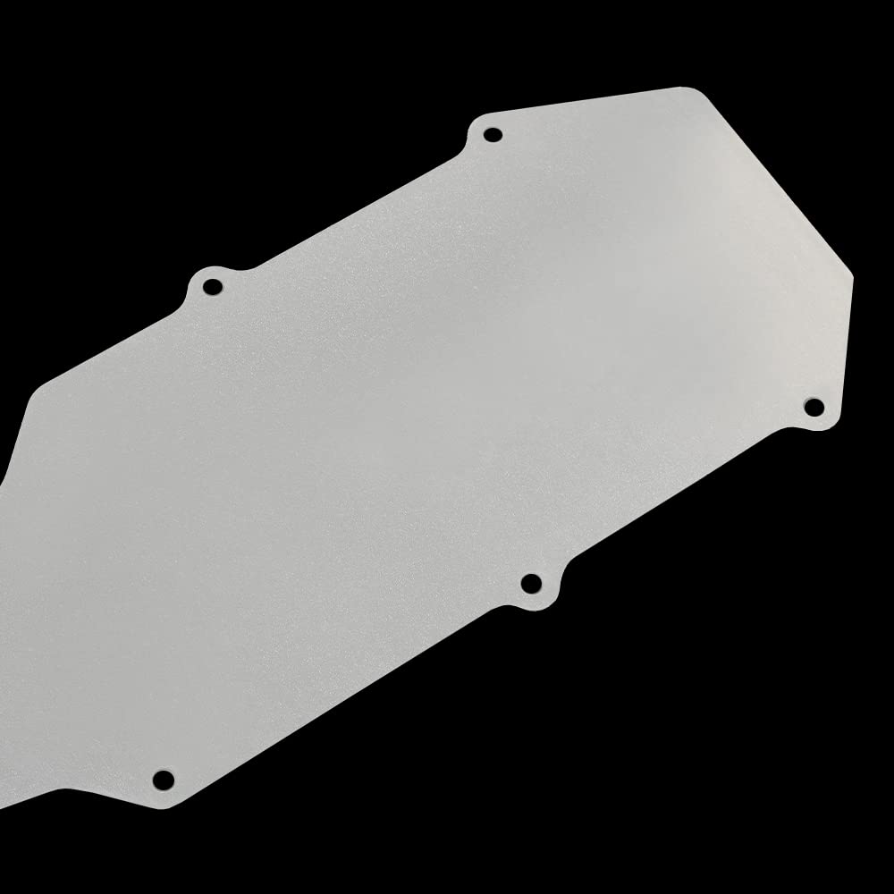 G-PLUS 1PC A/C Heater Delete Panel Plate Compatible with Heater Only (No A/C) 64 Chevelle Silver