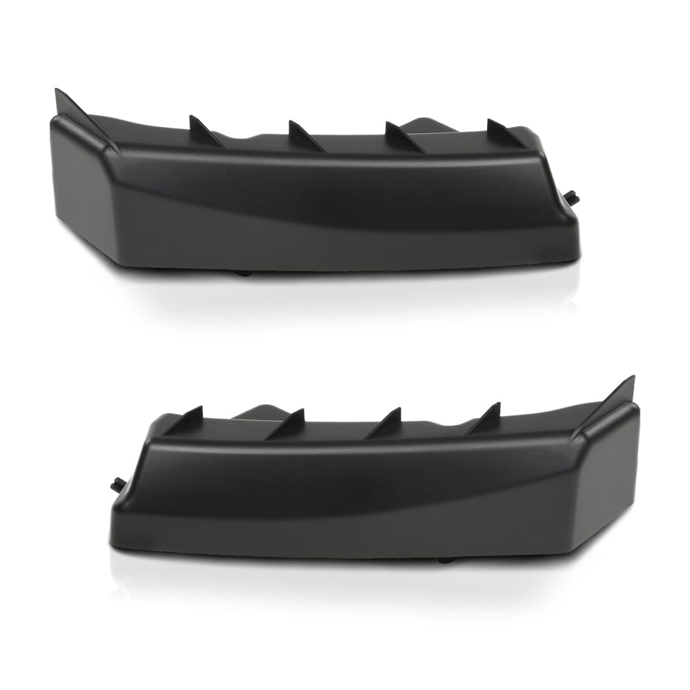 G-PLUS 1Pair Front Bumper Side Mount Bracket Compatible with Range Rover Evoque 2012-2018 Black