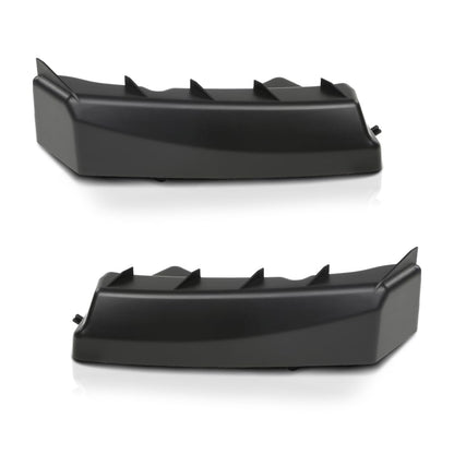 G-PLUS 1Pair Front Bumper Side Mount Bracket Compatible with Range Rover Evoque 2012-2018 Black