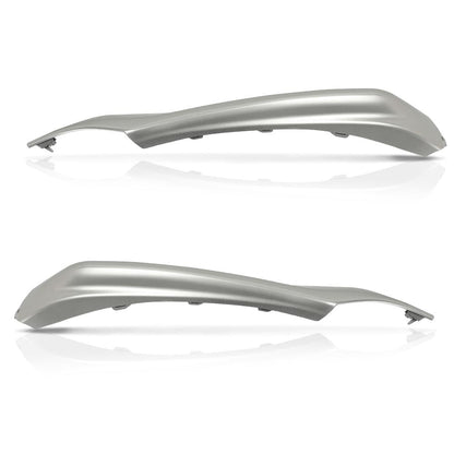G-PLUS Front Bumper Side Trim Left Right Set Silver Compatible with Toyota Camry XSE SE 2021-2023 52163F4020 52164F4020 TO1139101 TO1138101