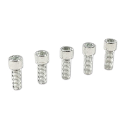 G-PLUS 12pcs SBC Stainless-Steel Hex Intake Manifold Bolt Kit for 1955-1986 Chevy Engines (265/283/302/305/327/350/400) - Silver