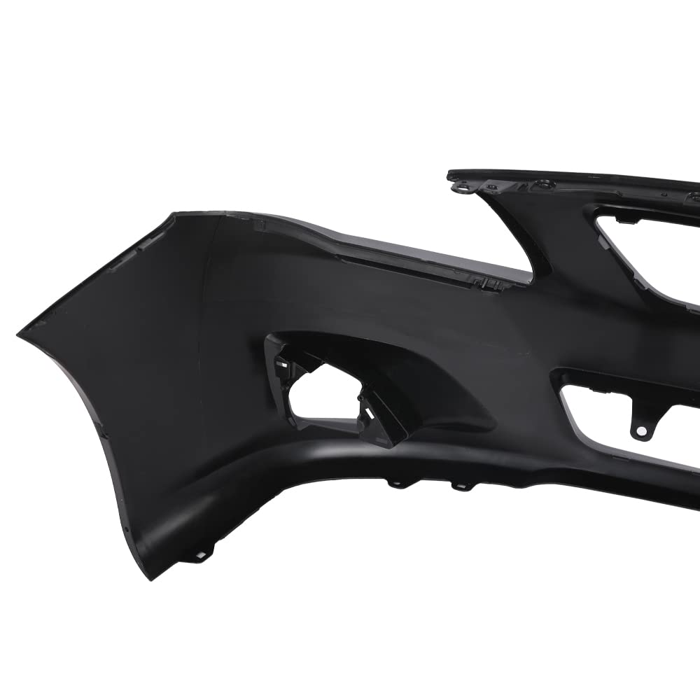 G-PLUS Front Bumper Cover Compatible with Toyota Corolla Sedan 2009 2010, Not Fit S/XRS Models, 615343423104 TO1000343 5211902990, Black Primered