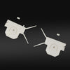 G-PLUS Lower Fender Retaining Clips Chrome Molding Trim Compatible with 1981-1988 Cutlass,2 PCS Clip Mounting Retainer Kit GM # 22510423