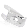 G-PLUS 1PC Front Driver Chrome Exterior Door Handle Lock Cylinder Cap Compatible with 2011-2019 Ford Explorer Silver
