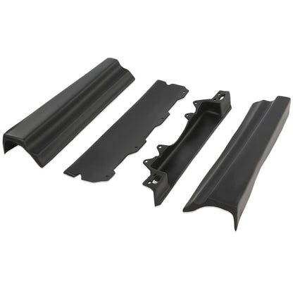 G-PLUS Rear Trunk/License Fillers Compatible with Cadillac Deville 1980-1992 /Fit for Cadillac Fleetwood 1980-1992 /Fit Cadillac Brougham 1980-1992 Black Set of 4