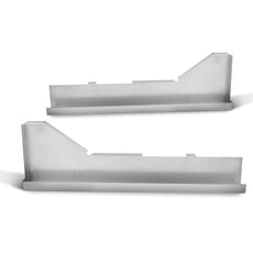 G-PLUS Rocker Panel Support Braces for Chevy Camaro Pontiac Firebird 1967-1969 Silver