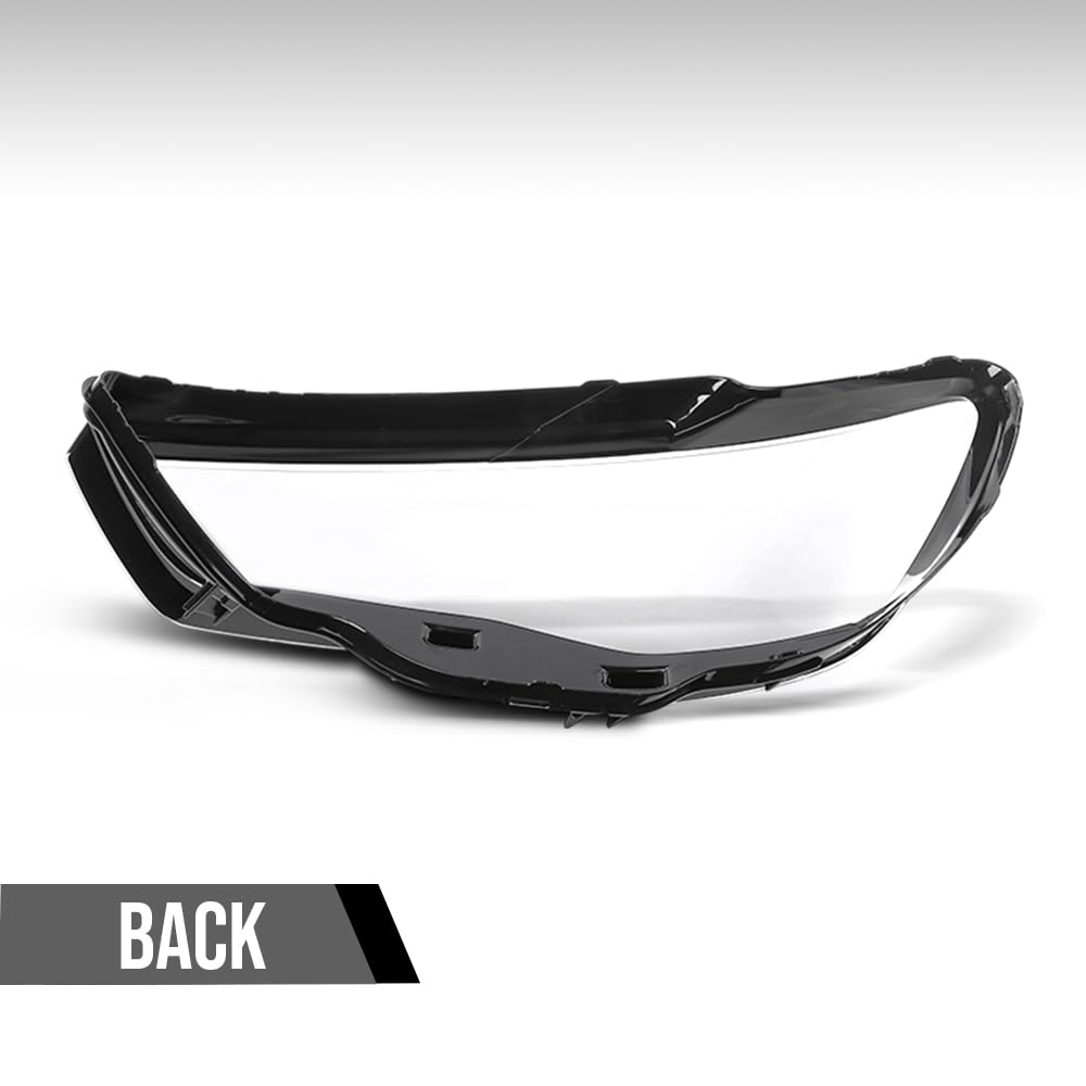 G-PLUS Headlight Lens Cover Compatible with Audi A3 2013-2016 8V0941004 Right Side Front Headlamp Lens Cover Clear