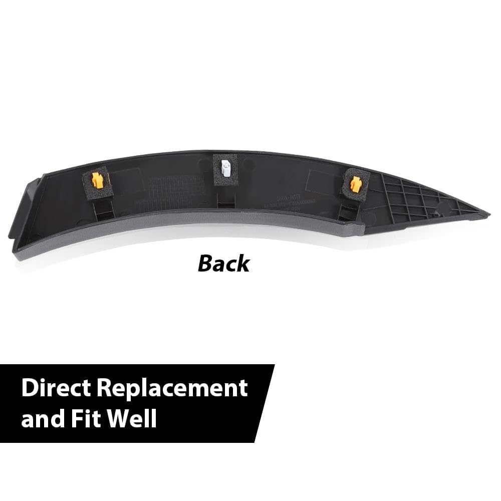 G-PLUS Rear Right Fender Molding Wheel Flare Garnish Compatible with 2013-2018 Hyundai Santa Fe Sport 2.0L & 2.4L US #877424Z000 Smooth PP Plastic