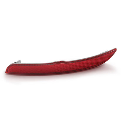 G-PLUS Rear Right Bumper Reflector Compabile with F10 5-Series M Package 2011-2016 63147842956 Red Passenger Side