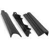 G-PLUS Rear Trunk License Filler Set Compatible with Cadillac Deville 1980-1992 /Fit for Cadillac Fleetwood 1980-1992 /Fit Cadillac Brougham 1980-1992 Black Bumper Filler 3pcs
