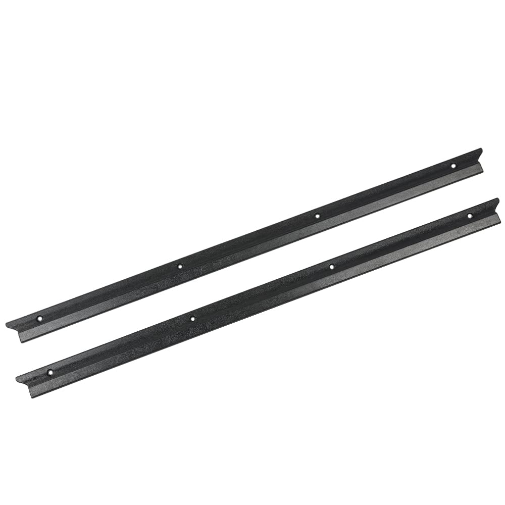G-PLUS Door Sill Scuff Plate Protector Pair Set LH & RH Sides Compatible with 1992-2011 Ford Ranger F57Z1013208A Black