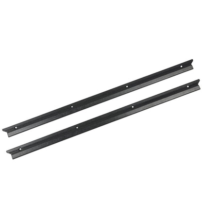 G-PLUS Door Sill Scuff Plate Protector Pair Set LH & RH Sides Compatible with 1992-2011 Ford Ranger F57Z1013208A Black