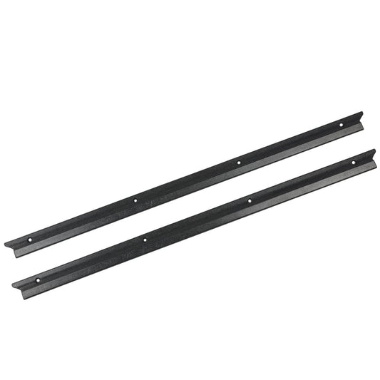 G-PLUS Door Sill Scuff Plate Protector Pair Set LH & RH Sides Compatible with 1992-2011 Ford Ranger F57Z1013208A Black