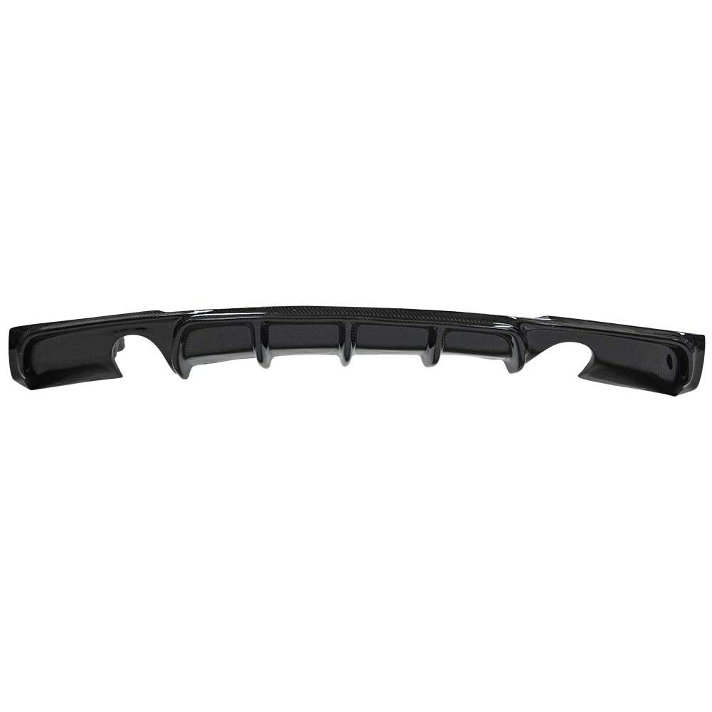 Carbon Fiber Rear Bumper Diffuser Lip Replacement for BMW F30 3 Series 320i 328i M Sport 2012-2018