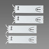G-PLUS 4pcs Body Side Molding Clip Kit Compatible with Regal 1982-84 Fit Cutlass Supreme/Brougham 1982-87 Fit Bonneville - Brougham/Grand Prix 1982 GM14005390 4-7/8" X 1-1/4"