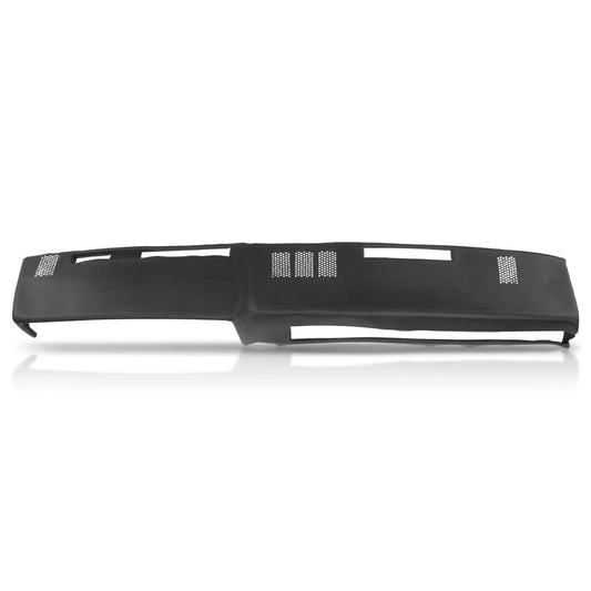 G-PLUS TPE Dashboard Dash Cover Compatible with Chevy GMC Full Size Pickup 1981-1987, Fit Chevy GMC SUV 1981-1991 Black