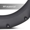 G-PLUS Fender Flares Modified 4pcs Matte Black Compatible with Dodge Ram 2500 3500 2019-2024 Pocket Rivet Smooth (Not Fit Dually models)