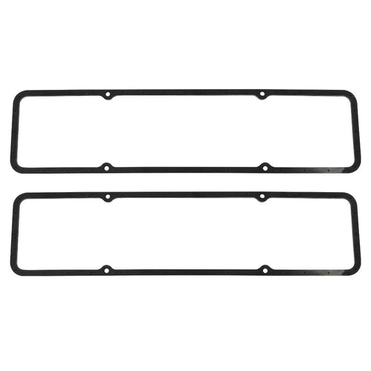 G-PLUS Steel Core Rubber Valve Cover Gaskets Compatible with SBC Chevy 305 327 350 383 400 Engines 7484BOX
