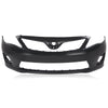 G-PLUS Primed Front Bumper Cover Fascia Compatible with Toyota Corolla Base CE L LE 2011 2012 2013, 5211903901, TO1000372, Black