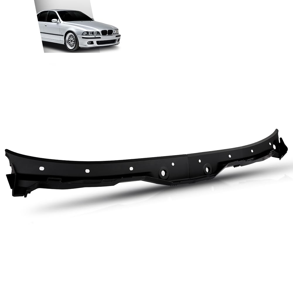 G-PLUS Windshield Cowl Panel Cover Compatible with BMW 5 Series E39 1995-2004 51718159292