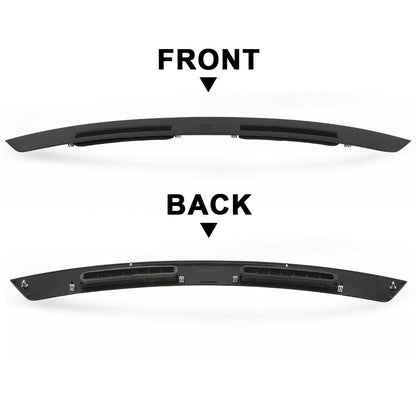 G-PLUS Defrost Vents Upper Dash Pad Trim Panel Slate Black Without Sun/Light Sensor Cutout Compatible with 2005-2007 Chrysler 300 STK8005