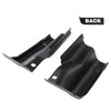 G-PLUS Outer Rocker Panels Compatible with Ford F150 2009-2014 4 Door Crew Cab Black