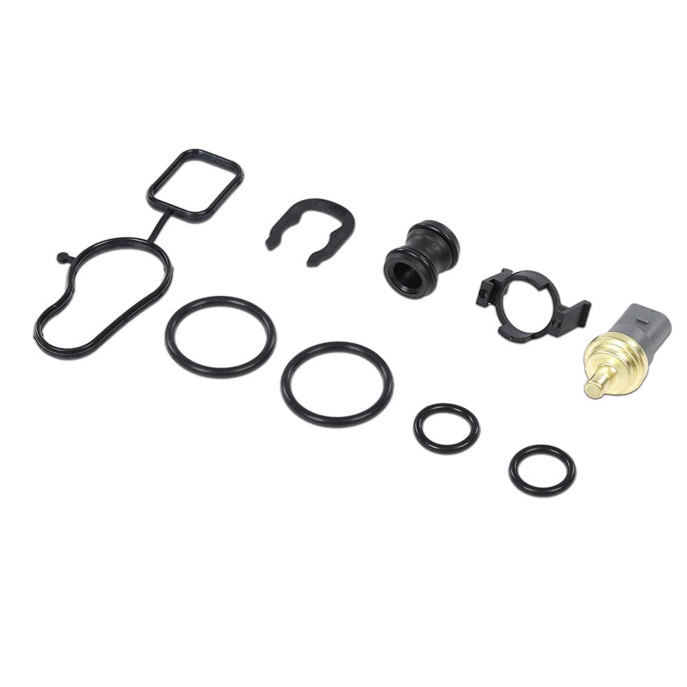 G-PLUS Water Pump Assembly Compatible with VW Bettle EOS CC Passat Jetta/Audi A3 A4 A6 TT 2.0T TSI 06H121026T, 06H121026, 06H121026AB, 06H121026AF, 06H121026BA, 06H121026BP, 06H121026CF